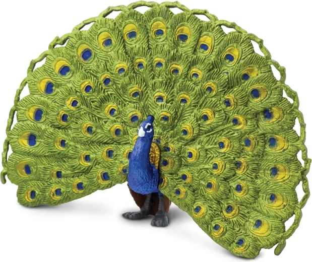 Figura di pavone Safari Ltd. - 1 pezzo