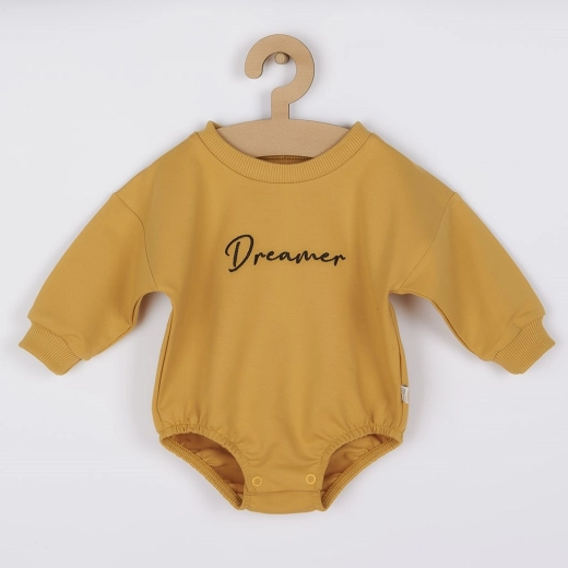 Body jogger da neonato baggy Koala Dreamer senape