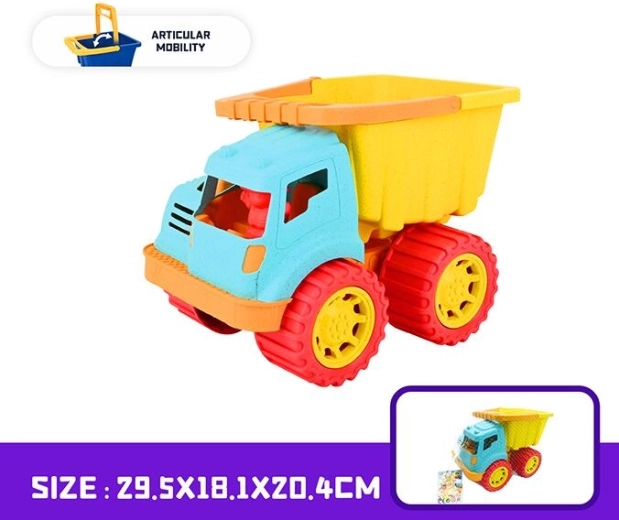 Giocattolo camion ribaltabile in plastica – autocarro con cassone ribaltabile