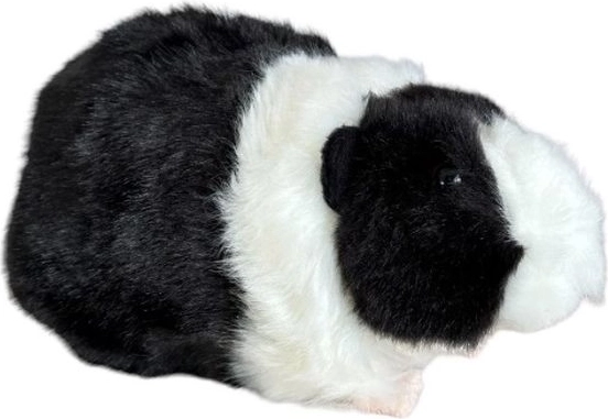 Peluche porcellino d’India bianco e nero 20 cm