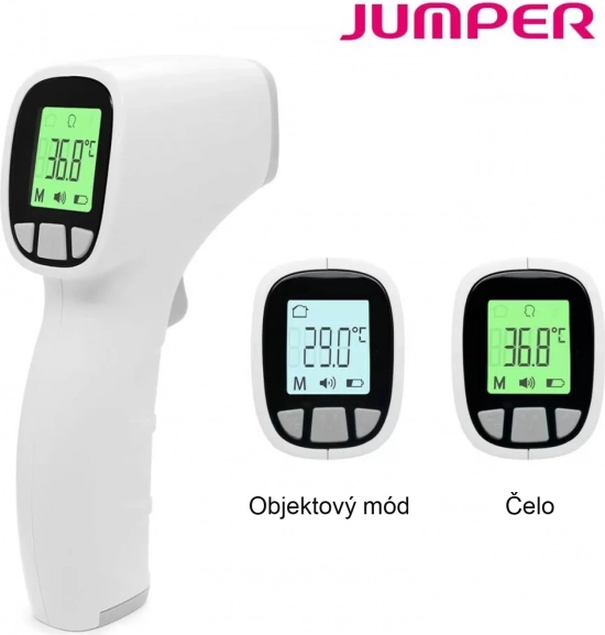 Termometro digitale senza contatto Jumper per bambini e adulti, blu