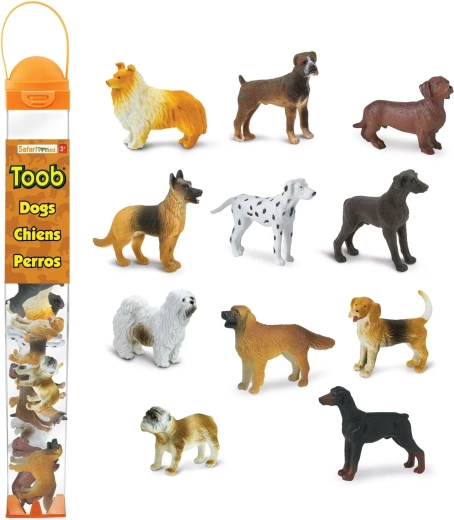 Safari Ltd. tubo con statuine di cani