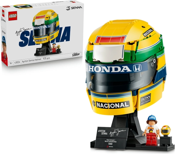 Casco di Ayrton Senna LEGO Editions