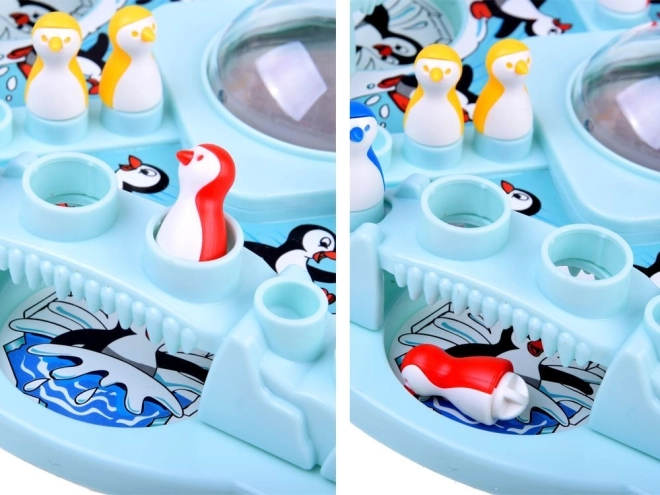 16 pinguini in 4 colori per una gara in famiglia