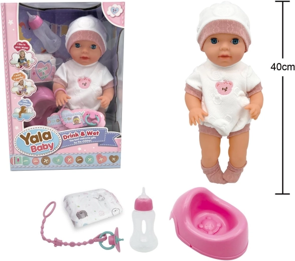 Bebè che fa pipì con vasino 40 cm