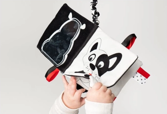 Libricino sensoriale Kdo to? Co to? per neonati Mom's Care