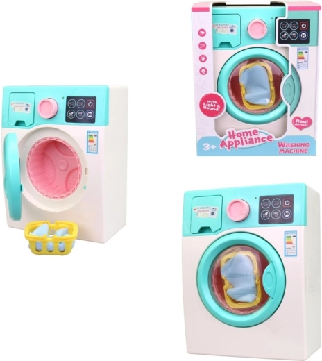 Lavatrice giocattolo per bambini a batterie 24 cm - 1 pezzo