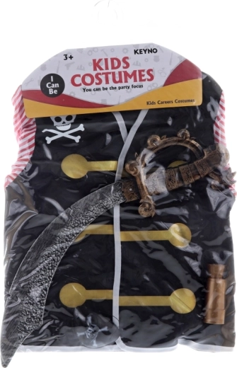 Equipaggiamento pirata completo in un’unica confezione