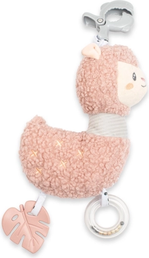 Giocattolo educativo di peluche con clip New Baby Lama
