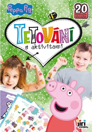 Tatuaggi con attività di Peppa Pig
