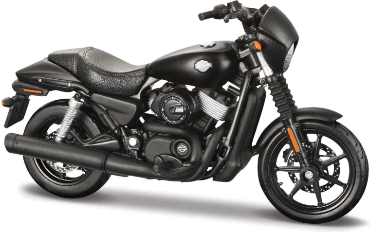 Maisto Harley-Davidson Street 750 motocicletta nera 1:18