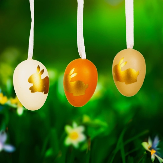 Decorazione pasquale – set di ovetti, 12 pezzi