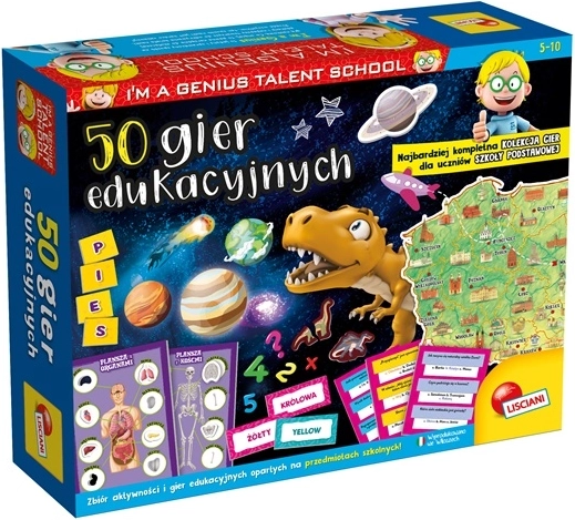 Lisciani I’m a Genius: 50 giochi educativi