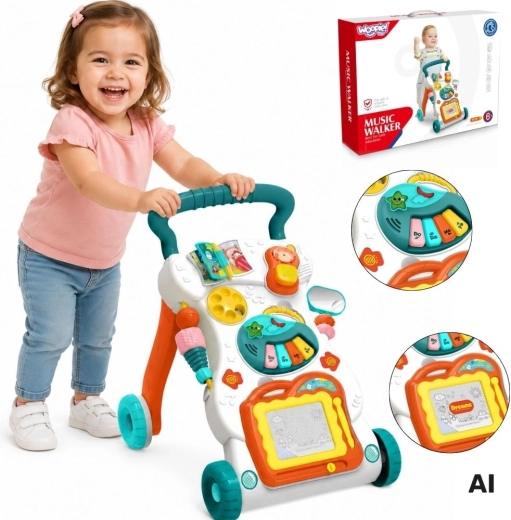 Girello musicale WOOPIE Baby con attività