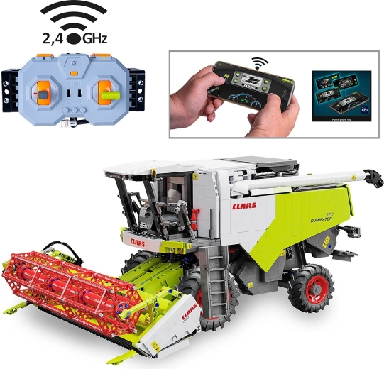 CaDA Claas Dominator 370 set di costruzione di una mietitrebbia radiocomandata in scala 1:18