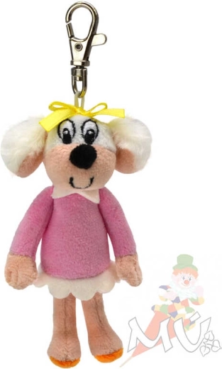 Moravská ústředna portachiavi Quadrifoglio Fifinka 15 cm con moschettone - 1 pezzo