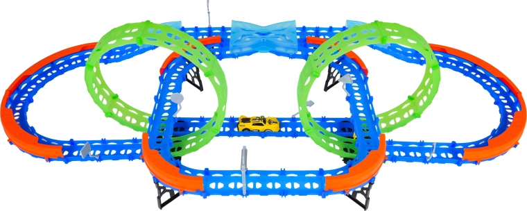 Due loop fluorescenti a 360°