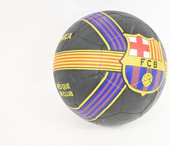 Pallone da calcio FC Barcelona blaugrana con senyera