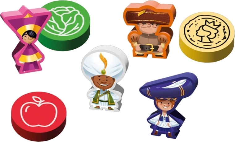 Gettoni e pedine grandi e resistenti – ideali per le mani dei bambini