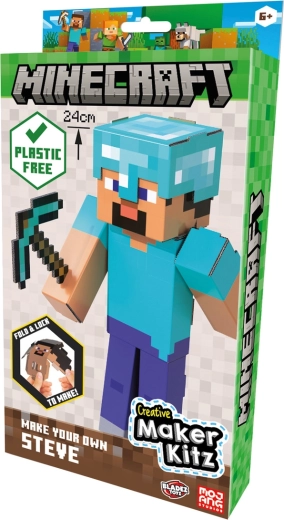 Grande figura 3D di Steve (circa 25 cm)