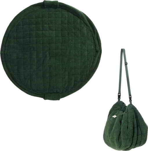 Play&Go noomad soft teddy evergreen coperta da gioco e sacco porta-giocattoli 3in1