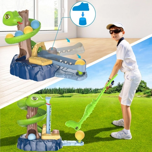 Divertimento per i piccoli golfisti