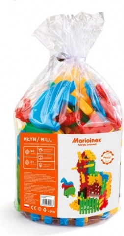 Set di costruzione Mulino, 50 pezzi