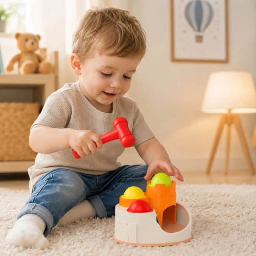 Colpisci le palline e falle uscire – divertente causa ed effetto