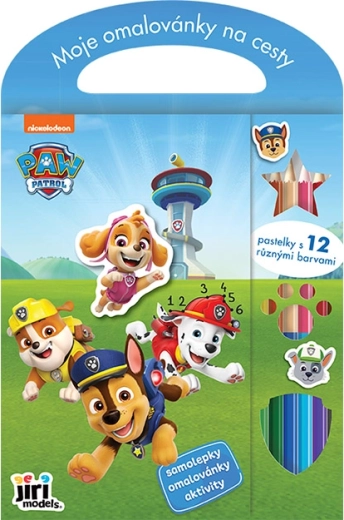 I miei album da colorare da viaggio Paw Patrol