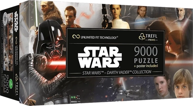 Trefl Prime UFT Star Wars – collezione Darth Vader 9000 pezzi