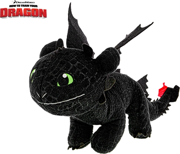 Drago di peluche Sdentato (Toothless) 15 cm
