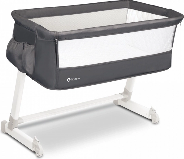 Lettino aggiuntivo Lionelo Theo grigio scuro