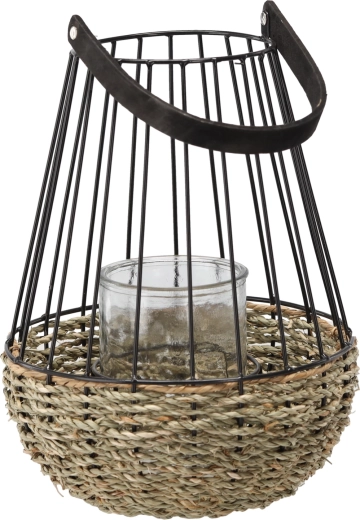 Struttura in metallo resistente dal design nero‑marrone