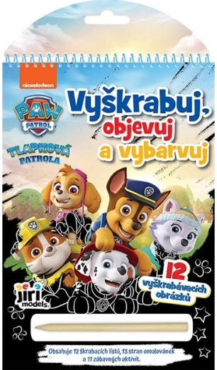 Gratta, scopri, colora Paw Patrol