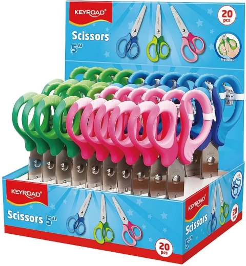 Forbici per bambini KEYROAD Soft 12,5 cm - 1 pezzo