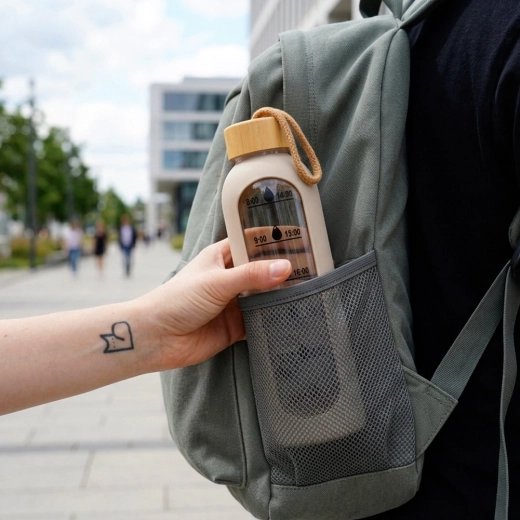 Comoda in viaggio – nello zaino e nella tasca laterale