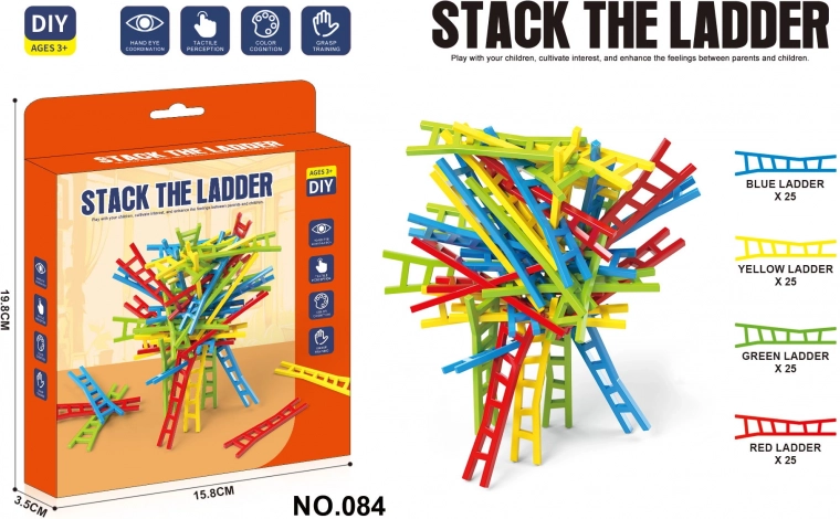 gioco di abilità con scalette per bambini