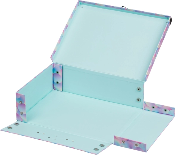 Sistema pieghevole con bottoni a pressione