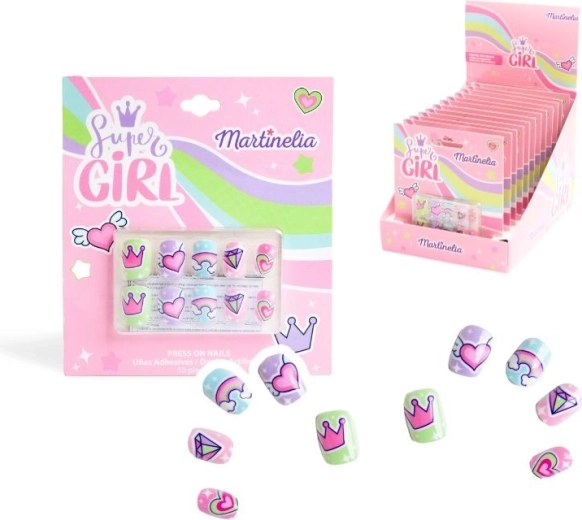 Unghie finte adesive Super Girl Martinelia
