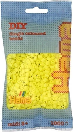 Hama perline da stirare midi 1000 pz gialle