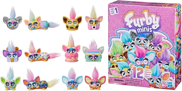 Minifigure Furby – confezione grande da 12 pezzi