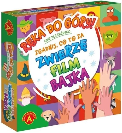 Gioco da tavolo quiz Ruka nahoru – animali, film e fiabe