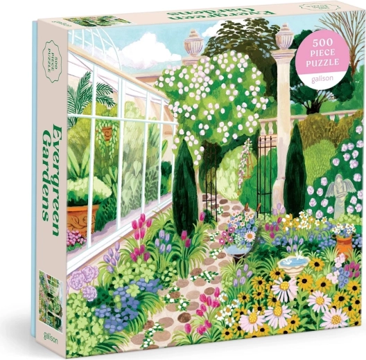 Puzzle Galison Giardino sempreverde 500 pezzi