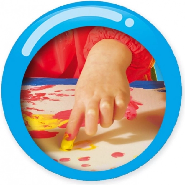 Divertente pittura con le dita