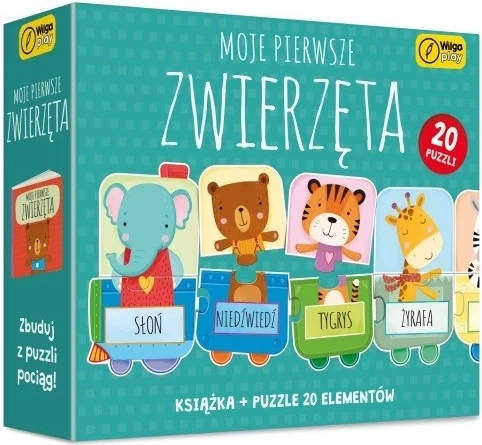 I miei primi animaletti: Puzzle e libro