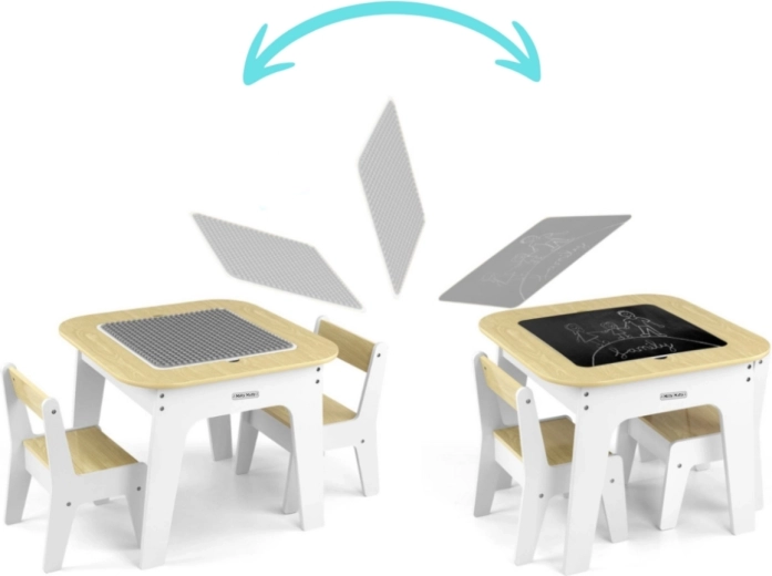 Piano da gioco double-face