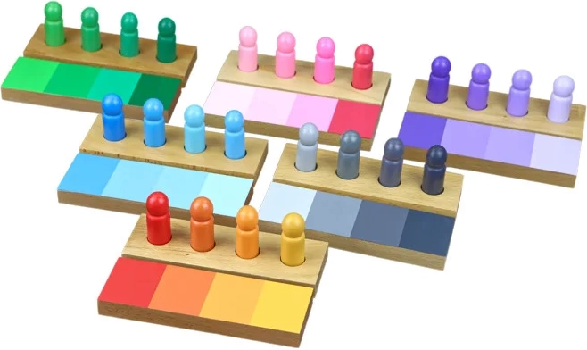 Sfumature delicate per allenare la percezione dei colori