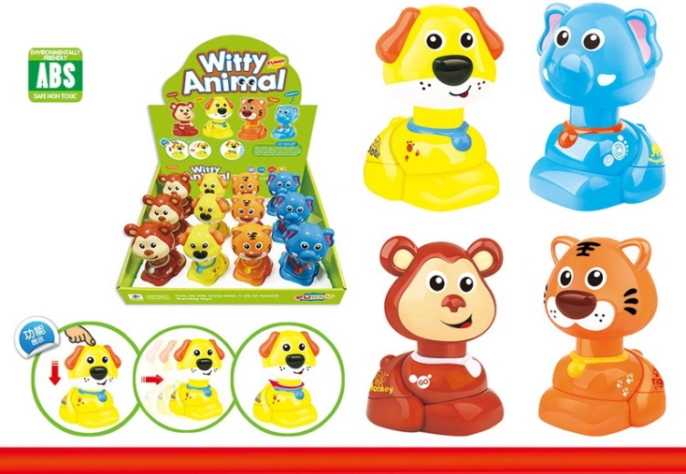 Animaletto a rotelle 13 cm