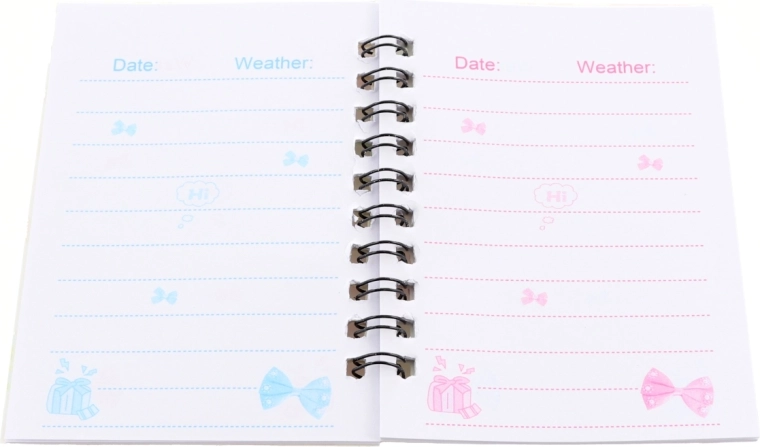 Fogli a righe colorati