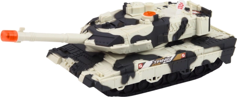 Carro armato con luci, suoni e torretta girevole